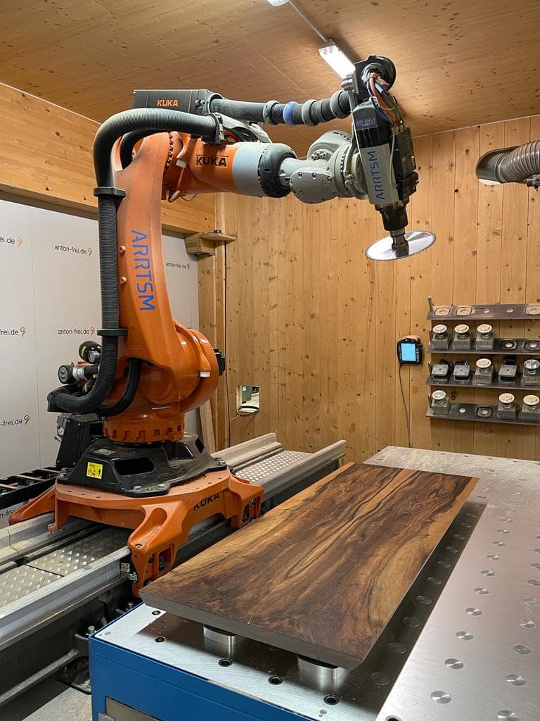 Launch of the Autonomous Carpentry Robot